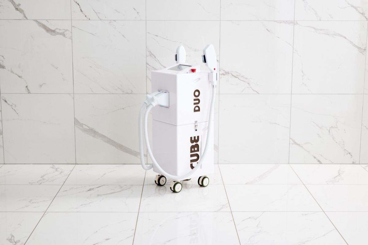 最新脱毛機CUBE DUO